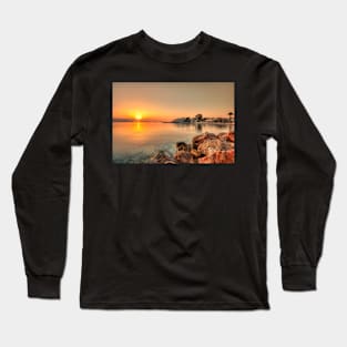 Sunrise from Spetses island, Greece Long Sleeve T-Shirt